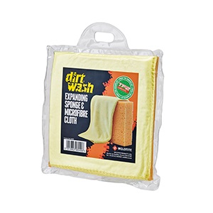 Dirtwash Expanding Sponge & Microfibre Cloth
