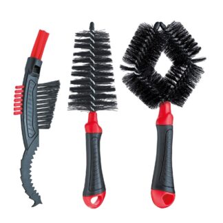 Weldtite 3 Brush Set - Sprocket, Cone, Diamond