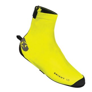 neon yellow cycling shoes