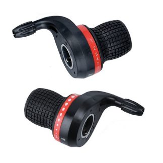 7 speed right and 3 speed left shifters