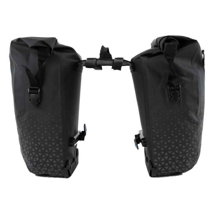 Oxford Aqua V32 Double Pannier Bag - Black - Image 4
