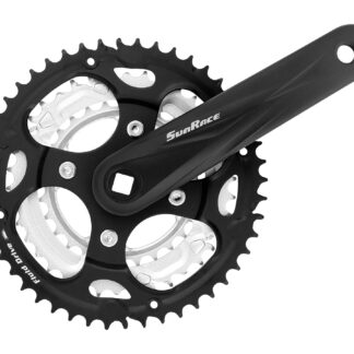Sunrace FCM300 7-8 Speed Chainset 48/38/28T 170mm - Diamond