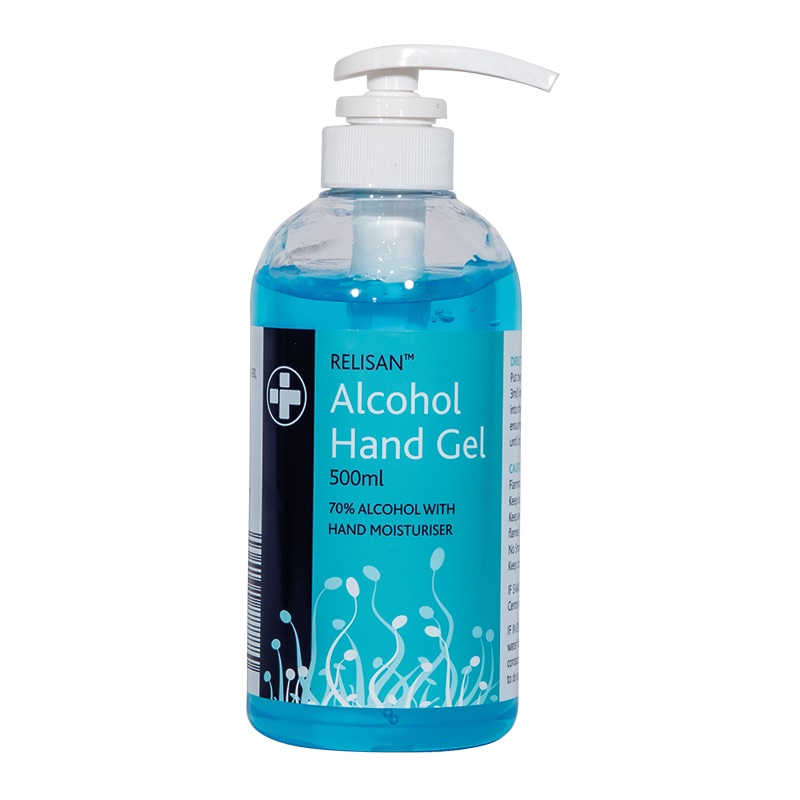 hand sanitiser gel 500ml