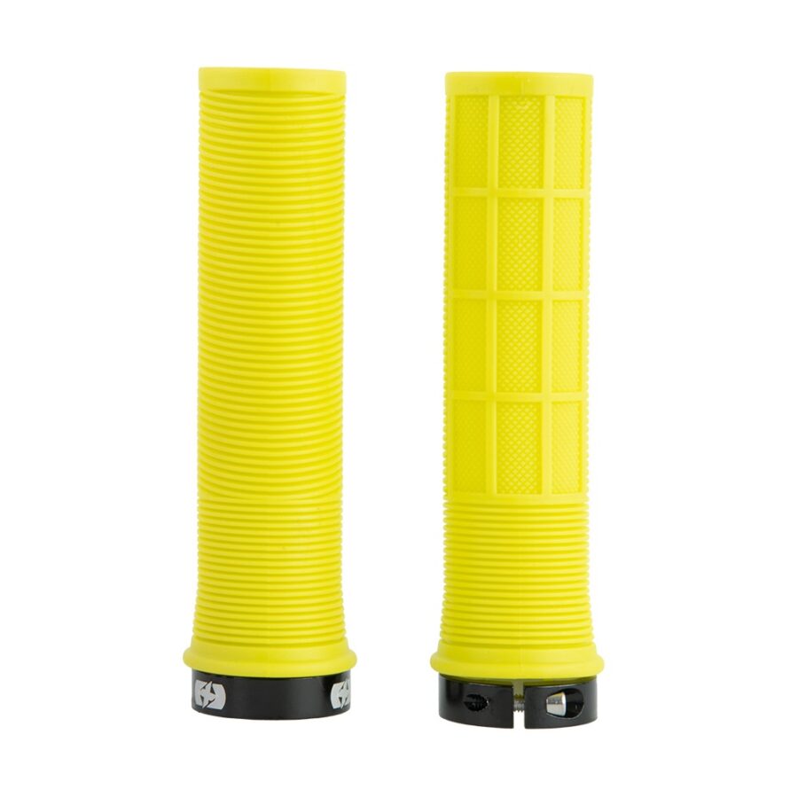 lock on grips for mtb yellow