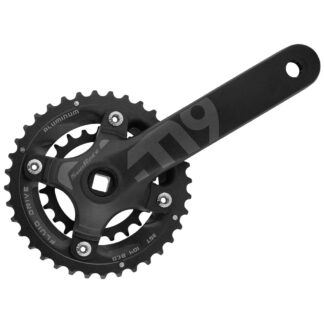 Sunrace FCM926 9 Speed Chainset 36/22T 175mm - Removable Chainrings