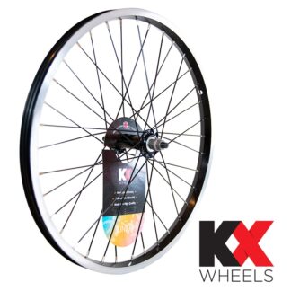 KX Junior 20" Single Wall - Solid - Rim Brake - Front Wheel - Black