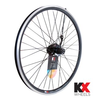 KX Junior 24" Double Wall - Disc / Rim Brake - QR - Cassette 8-11Spd - Rear Wheel - Black