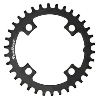 Sunrace MX04 Alloy Narrow-Wide Chainring - 104mm BCD - Choice of Size