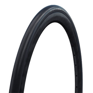 Schwalbe One Plus Evolution Road Race Tyre in Black/Reflex (Wired) 700 x 25